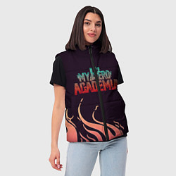 Женский жилет Моя Геройская Академия, цвет: 3D-светло-серый — фото 2