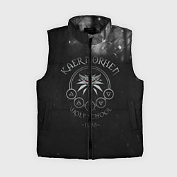 Женский жилет ВЕДЬМАК, цвет: 3D-черный