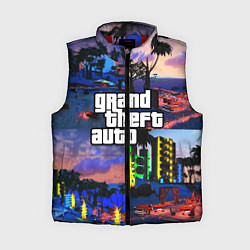 Женский жилет GTA, цвет: 3D-красный