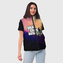 Женский жилет GTA 5, цвет: 3D-красный — фото 2