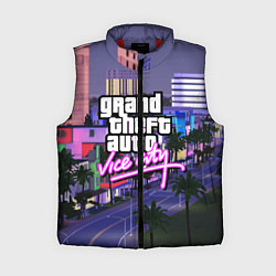 Женский жилет Grand Theft Auto Vice City, цвет: 3D-красный