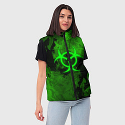 Женский жилет BIOHAZARD, цвет: 3D-черный — фото 2