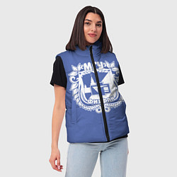 Женский жилет Физфак МГУ, цвет: 3D-светло-серый — фото 2