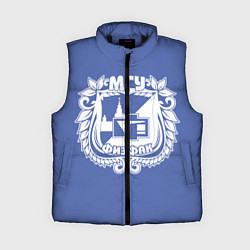 Женский жилет Физфак МГУ, цвет: 3D-черный