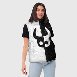 Женский жилет Hollow Knight, цвет: 3D-светло-серый — фото 2