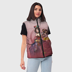 Женский жилет Mad Moxxi, цвет: 3D-черный — фото 2