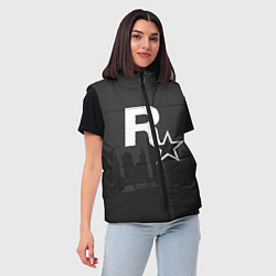 Женский жилет ROCKSTAR, цвет: 3D-красный — фото 2