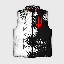 Женский жилет THE WITCHER, цвет: 3D-красный