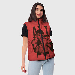 Женский жилет Ali, цвет: 3D-светло-серый — фото 2