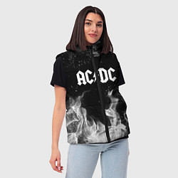 Женский жилет AC DC, цвет: 3D-черный — фото 2