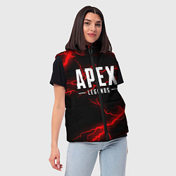Женский жилет APEX LEGENDS, цвет: 3D-светло-серый — фото 2