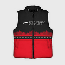 Женский жилет ASOT Let The Music Guide You, цвет: 3D-светло-серый