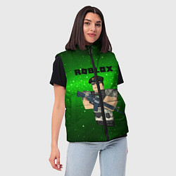 Женский жилет Roblox, цвет: 3D-черный — фото 2