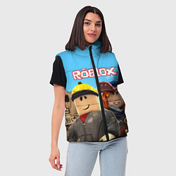 Женский жилет ROBLOX, цвет: 3D-красный — фото 2