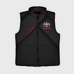 Женский жилет TOYOTA, цвет: 3D-красный