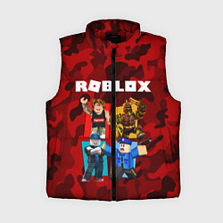 Женский жилет ROBLOX, цвет: 3D-красный