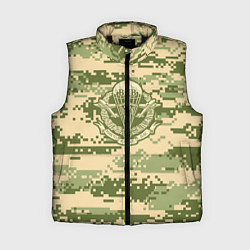 Женский жилет ВДВ СССР, цвет: 3D-черный