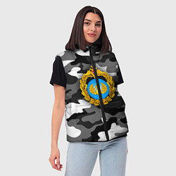 Женский жилет ВДВ, цвет: 3D-черный — фото 2