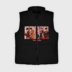 Женский жилет Великий из бродячих псов, цвет: 3D-черный