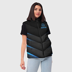 Женский жилет Mercedes-AMG, цвет: 3D-светло-серый — фото 2