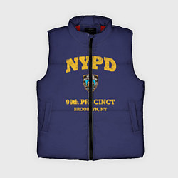Женский жилет Бруклин 9-9 департамент NYPD, цвет: 3D-красный
