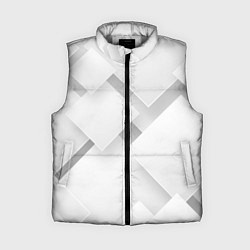 Женский жилет Геометрическая Абстракция, цвет: 3D-светло-серый