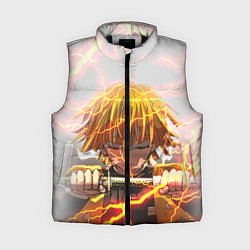 Женский жилет KIMETSU NO YAIBA, цвет: 3D-черный