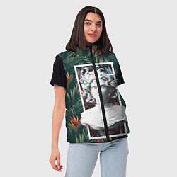 Женский жилет Медуза Горгона, цвет: 3D-красный — фото 2