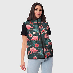 Женский жилет Flamingo, цвет: 3D-черный — фото 2