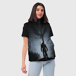 Женский жилет ВЕДЬМАК, цвет: 3D-черный — фото 2