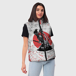 Женский жилет SEKIRO SHADOW DIE TWICE, цвет: 3D-черный — фото 2