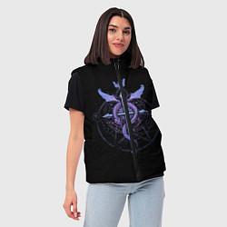 Женский жилет Стальной алхимик, цвет: 3D-светло-серый — фото 2