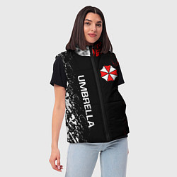Женский жилет RESIDENT EVIL UMBRELLA, цвет: 3D-красный — фото 2