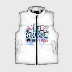 Женский жилет LIFE IS STRANGE, цвет: 3D-черный
