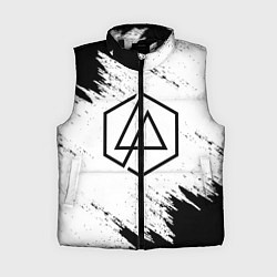 Женский жилет LINKIN PARK, цвет: 3D-черный