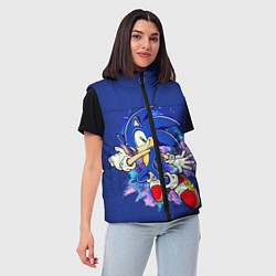 Женский жилет Sonic, цвет: 3D-светло-серый — фото 2