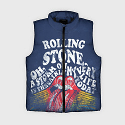 Женский жилет Rolling Stone, цвет: 3D-черный