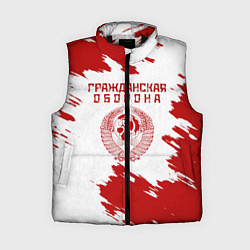 Женский жилет Гражданская оборона