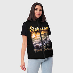 Женский жилет SABATON, цвет: 3D-красный — фото 2