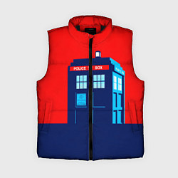 Женский жилет IN TARDIS WE TRUST