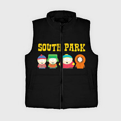 Женский жилет South Park, цвет: 3D-черный