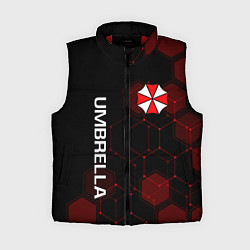Женский жилет UMBRELLA CORP, цвет: 3D-красный