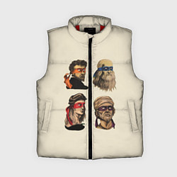 Женский жилет Настоящие Черепашки, цвет: 3D-красный