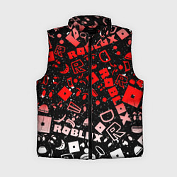 Женский жилет Roblox, цвет: 3D-черный
