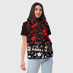 Женский жилет Roblox, цвет: 3D-черный — фото 2