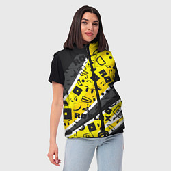Женский жилет Roblox, цвет: 3D-черный — фото 2