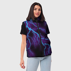 Женский жилет МОЛНИЯ, цвет: 3D-красный — фото 2