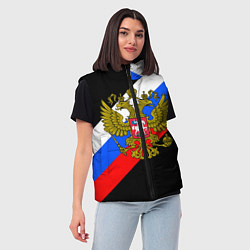 Женский жилет РОССИЯ, цвет: 3D-светло-серый — фото 2