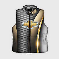 Женский жилет CHEVROLET, цвет: 3D-черный