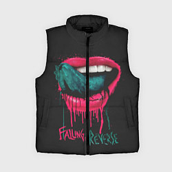 Женский жилет Falling in Reverse, цвет: 3D-черный